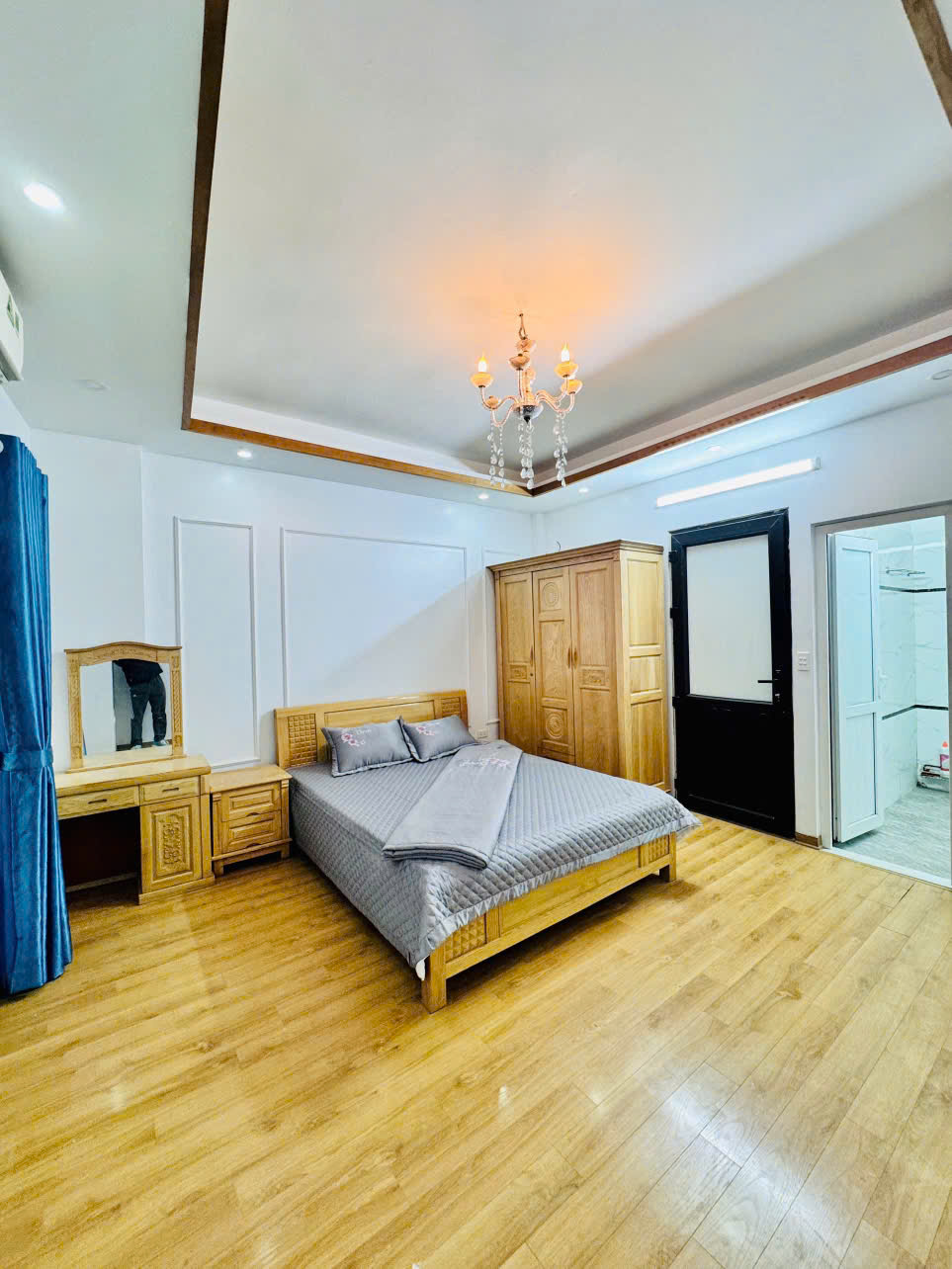 Cho thuê nhà Ngũ Nhạc 4 tầng x 30m2, 3 ngủ, 13 Triệu - Ảnh 2